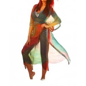 NEW MALIBUTIQUE indian queen kaftan cover up in lunar